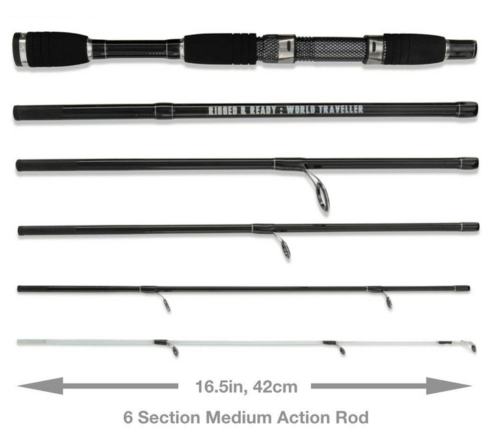 GREAT TRAVEL FISHING RODS. OUR CUSTOMERS THINK SO! – Rigged and Ready