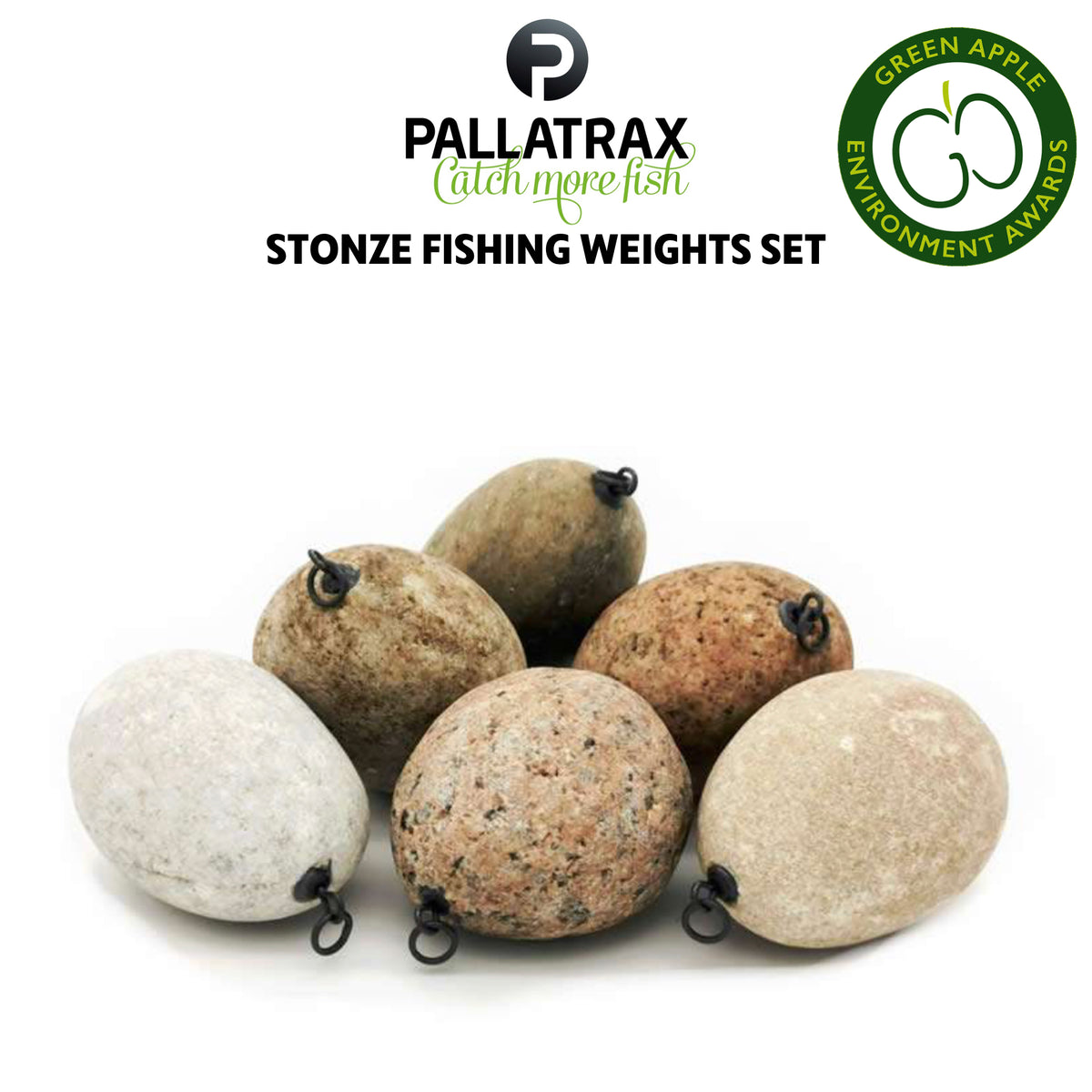 Stonze Set Real Fishing Stones Set To Replace Lead