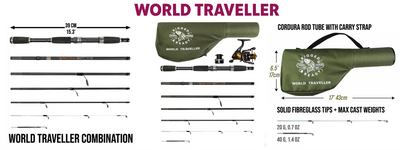THE WORLD TRAVELLER – RIGGED AND READY’S ORIGINAL TRAVEL ROD - AND STILL ONE OF THE FAVOURTIES