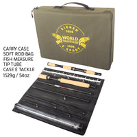World Traveller 10 Year Anniversary Limited Edition Travel Fishing Rod Set. Only 100 Made