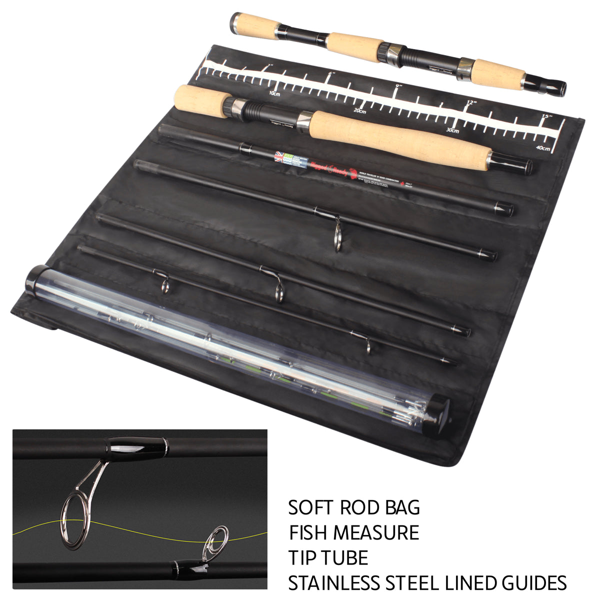 World Traveller 10 Year Anniversary Limited Edition Travel Fishing Rod Set. Only 100 Made
