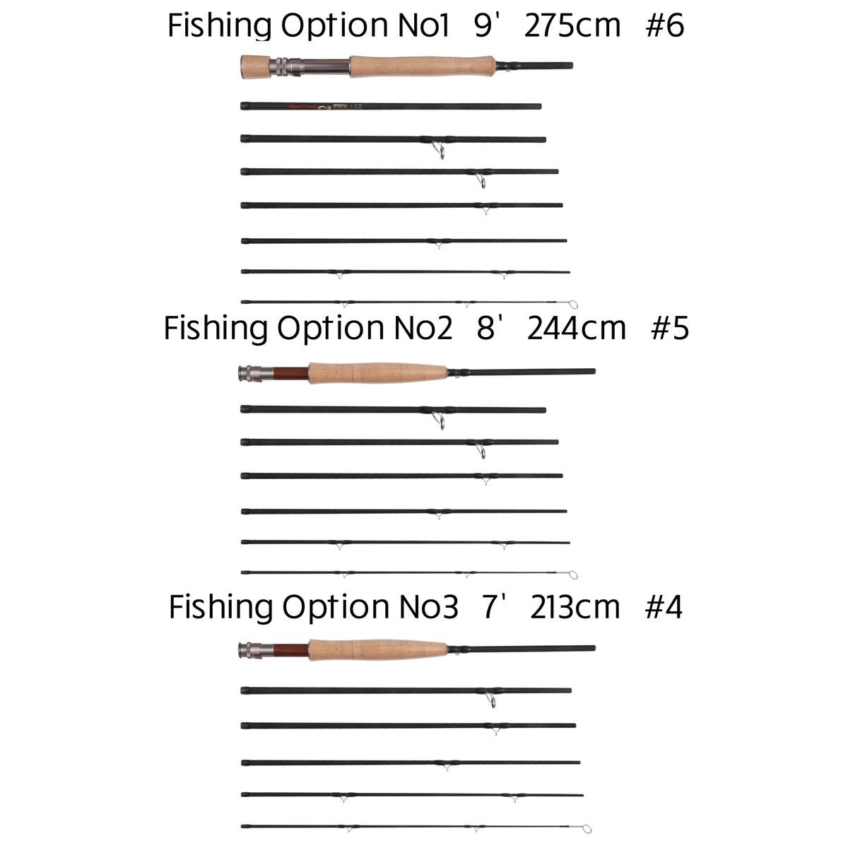 Infinite Limited Edition 3-IN-1 Travel Fly Fishing Rod – 10th Anniversary Exclusive 3 Handles. 3 Fly Rod Options. Only 10 Made Worldwide.