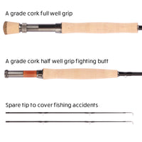 Infinite Limited Edition 3-IN-1 Travel Fly Fishing Rod – 10th Anniversary Exclusive 3 Handles. 3 Fly Rod Options. Only 10 Made Worldwide.