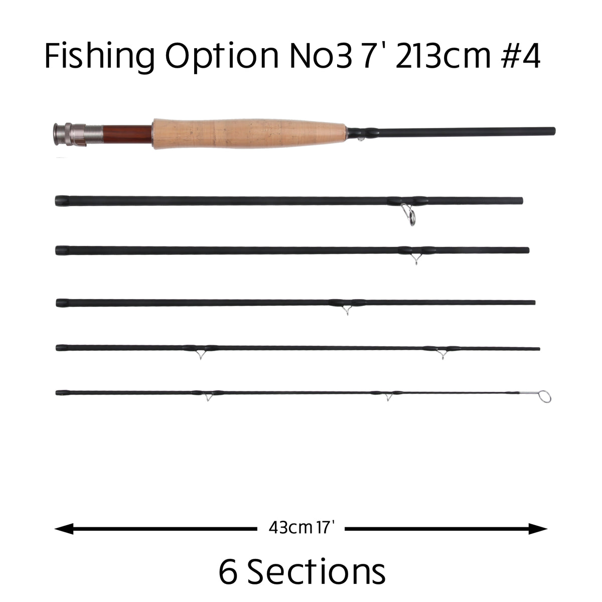 Infinite Limited Edition 3-IN-1 Travel Fly Fishing Rod – 10th Anniversary Exclusive 3 Handles. 3 Fly Rod Options. Only 10 Made Worldwide.