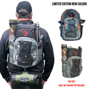 The Travel Fishing Rucksack - 30 L. Ideal for Rigged and Ready Rods. NEW COLOUR