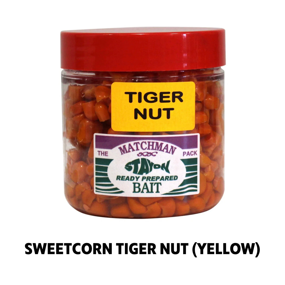 Tiger Nut Travel Fishing Bait 200g (Flavoured Sweetcorn Yellow)