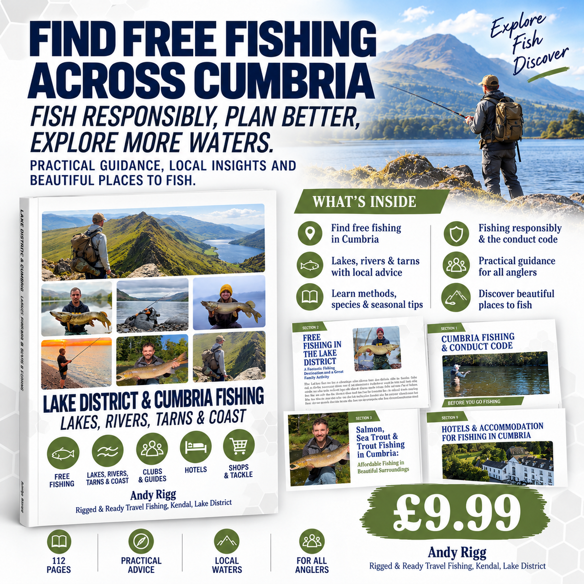 Lake District & Cumbria Fishing Guide – 112 Page Book