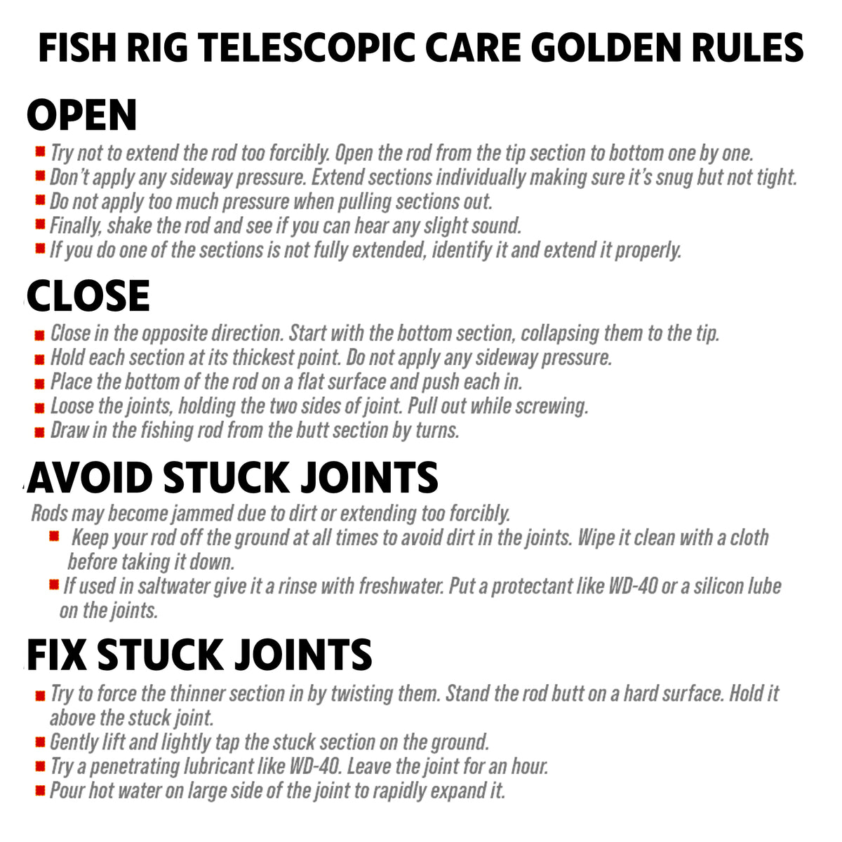 Fish Rig 180. Super Lightweight Tele. One Rod 180 5' 11"  & 160cm 5' 4" Lengths +3 Tips
