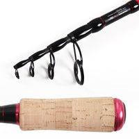 Fish Rig Max. Spin telescopic powerful rod 240cm 8' & 220cm 7' 3" options + 3 tips