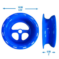 Hand Caster 16cm 6 1/4" Ring-finger holes-Fishing-Kite Fly-Christmas lights (no line)