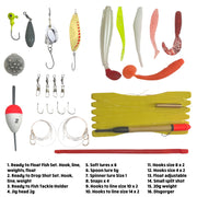 K-Fish Fishing Combination. Rod, Reel, Line, Tackle Box, Tackle + How to Fish Guide