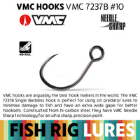 Fish Rig Top Water "Moveable Bill" Minnow 9cm 8g - 2 PACK - Fish Rig Premium Barbless Lures + VMC Hooks