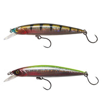 Fish Rig Suspending Minnow 10.5cm 14.2g - 2 Pack - Fish Rig Premium Barbless Lures + VMC Hooks