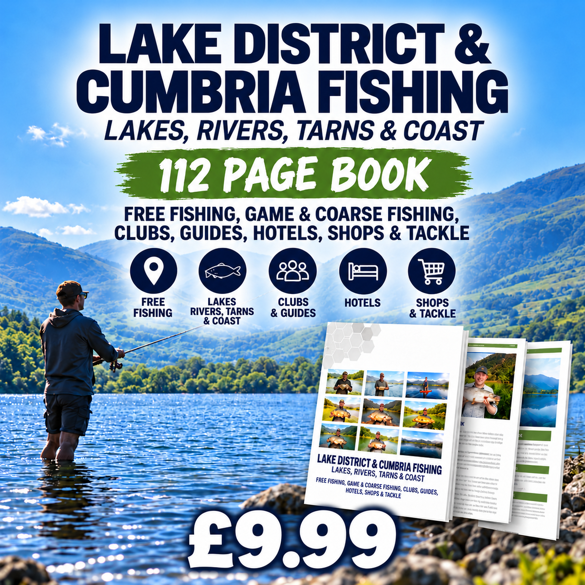 Lake District & Cumbria Fishing Guide – 112 Page Book