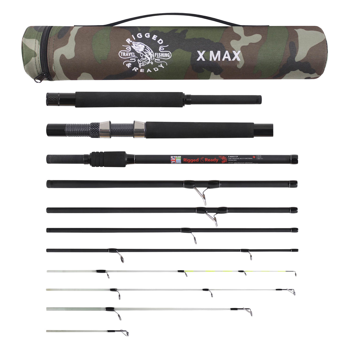 X Max Fishing Rod. Multi-Function Powerful Predator & Carp, Spin, Feeder, Float Rod, General Fishing Rod