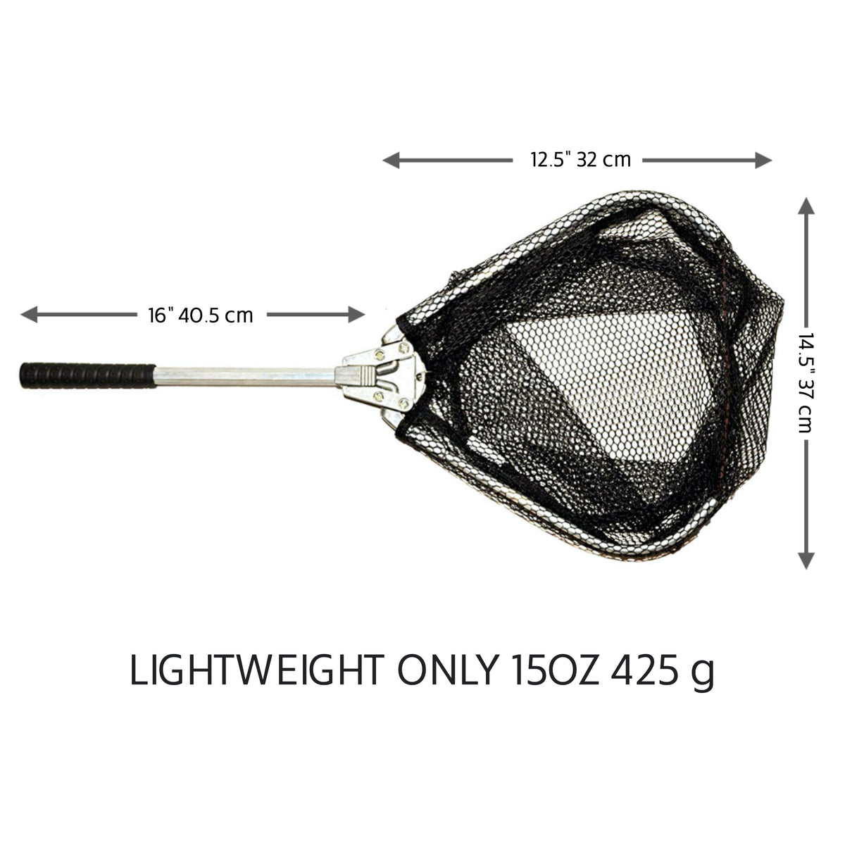 Travel Net. The World's Most Compact Folding Net. Now with Deeper Net & S Clip for Belt or Bag Carry Clip