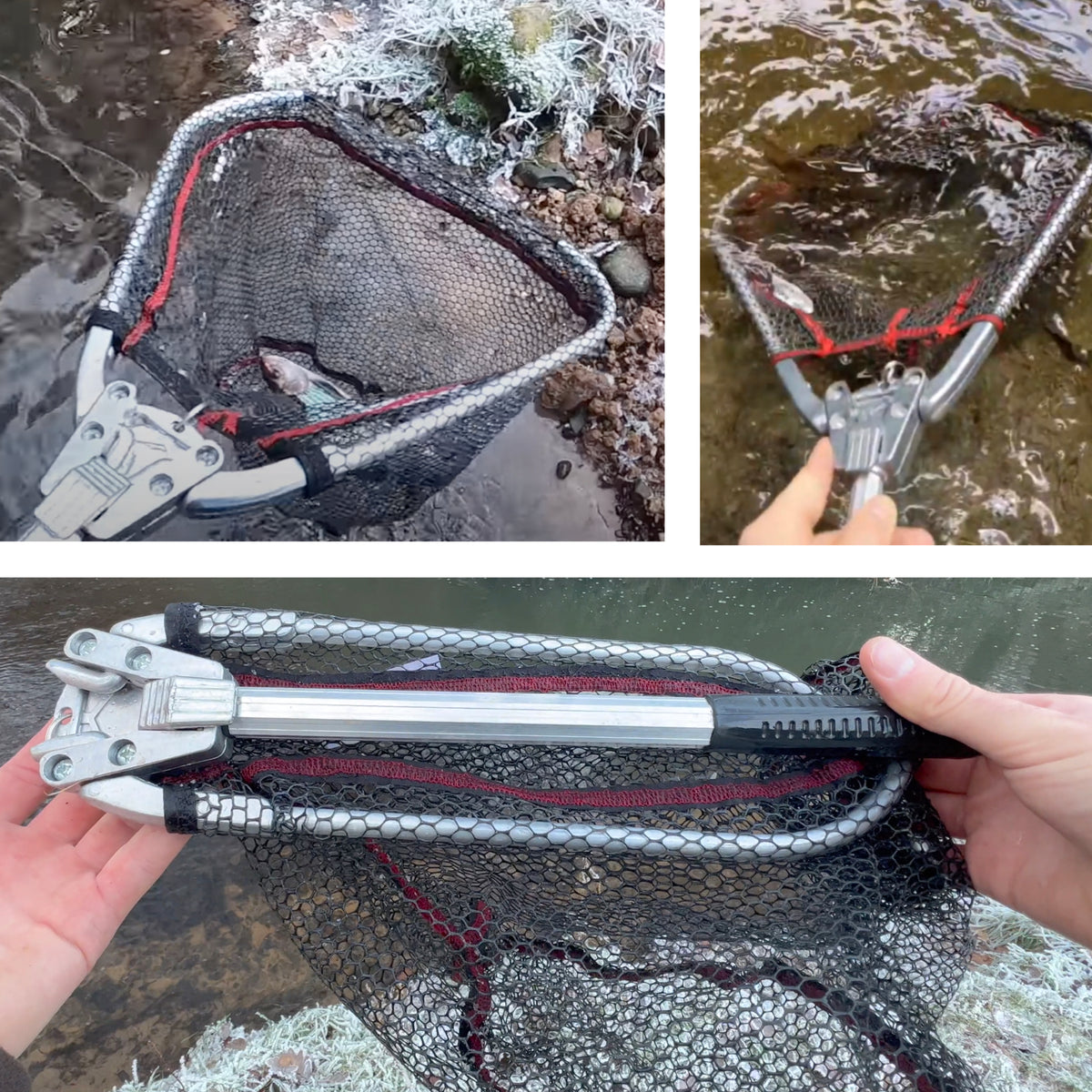 Travel Net. The World's Most Compact Folding Net. Now with Deeper Net & S Clip for Belt or Bag Carry Clip