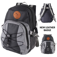 The Travel Fishing Rucksack - 30 L. Ideal for Rigged and Ready Rods. NEW BADGE