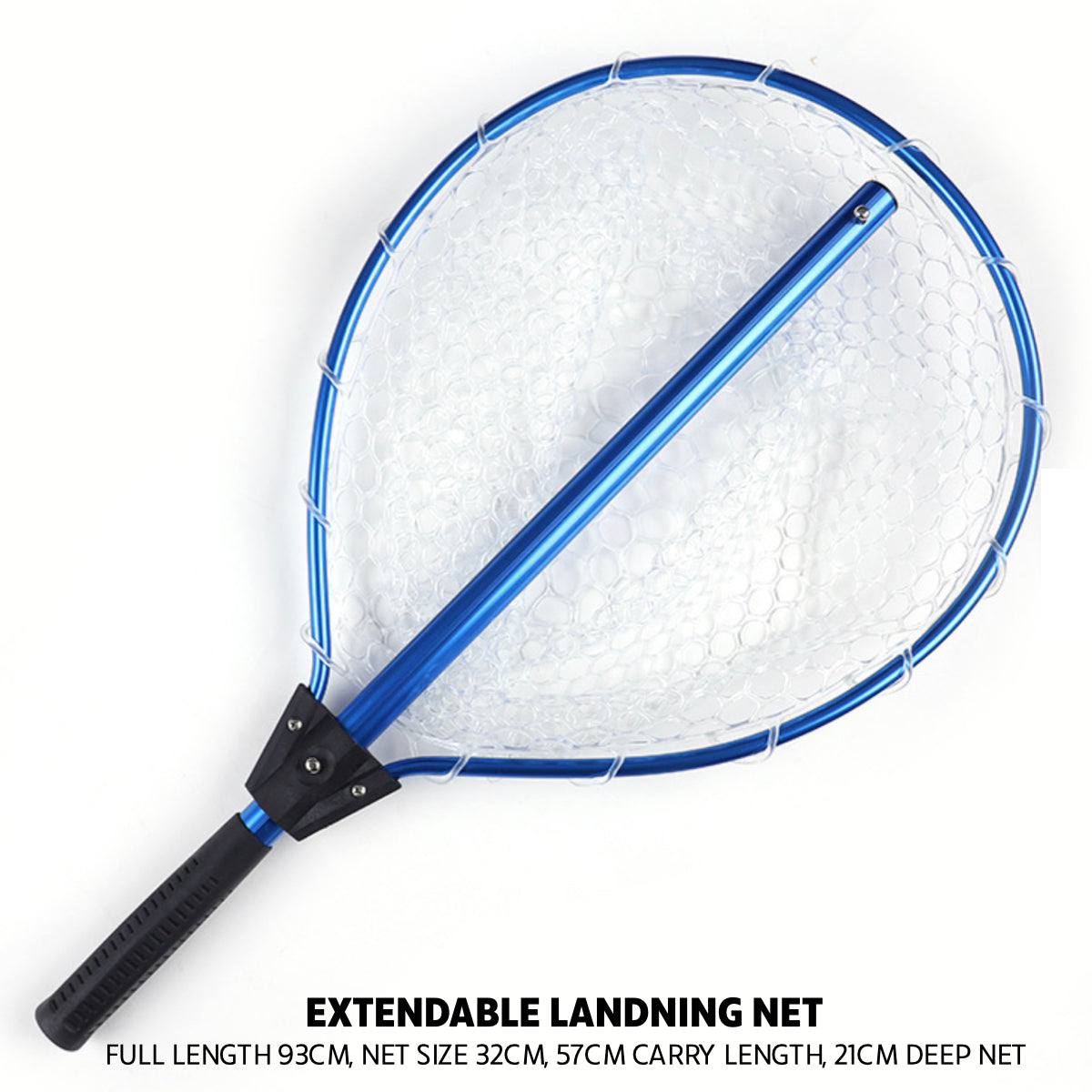 Compact Tangle-Free Extendable Travel Landing Net