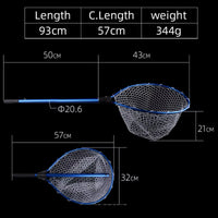 Compact Tangle-Free Extendable Travel Landing Net
