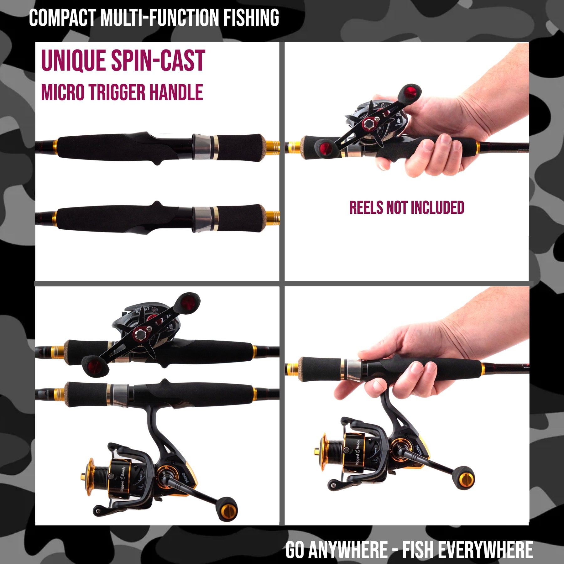Predator Max. Unieke Spin-Baitcast Rod Micro Trigger Predator Max. Unieke Spin-Baitcast Rod Micro Trigger