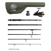 S Mid Rod & Reel Combination. Carp, Predator and Sea rod + 2 tips + Case. 320 cm (10.5’) + 270 cm (8.85’) + RR5000 bait runner reel