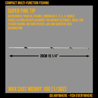Super Fine Tip (the red one). Accessorise Smuggler 7, 6, 5, 4, World Traveller or replace X Series rod tips