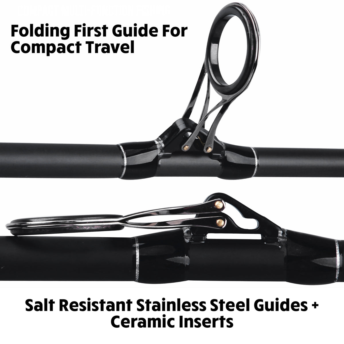 S Max. Big Fish Powerful Predator-Carp-Surf Fishing Rod + 2 tips 360cm 11'10"+320cm 10’ 6”