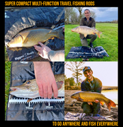 Big Fish Travel Unhooking Mat Max. Super Compact, Light, Easy Carry