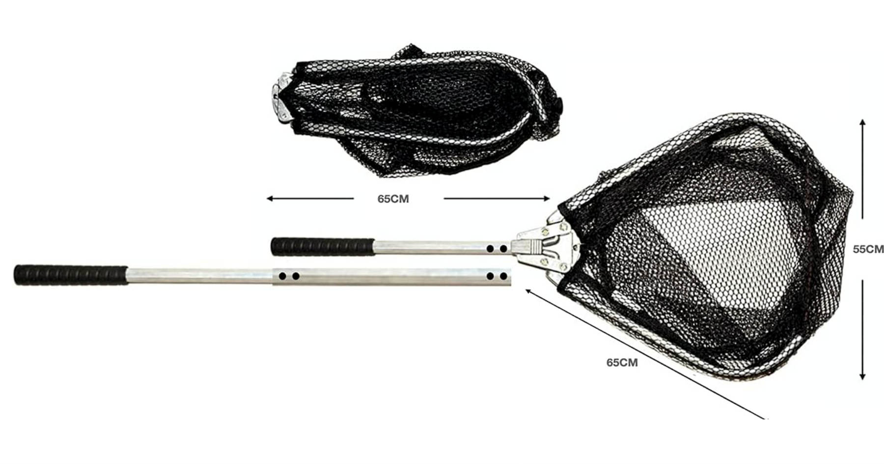 Travel Landing Net Max – Rigged and Ready