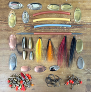 “Make You Own Spinner Kit”. Makes 10 spinners (barbless hooks)