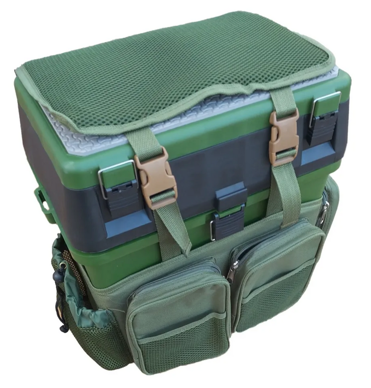 The "Ruck-Seat" Seat-Box + Rucksack Attachment All in One. PRE-ASSEMBLED