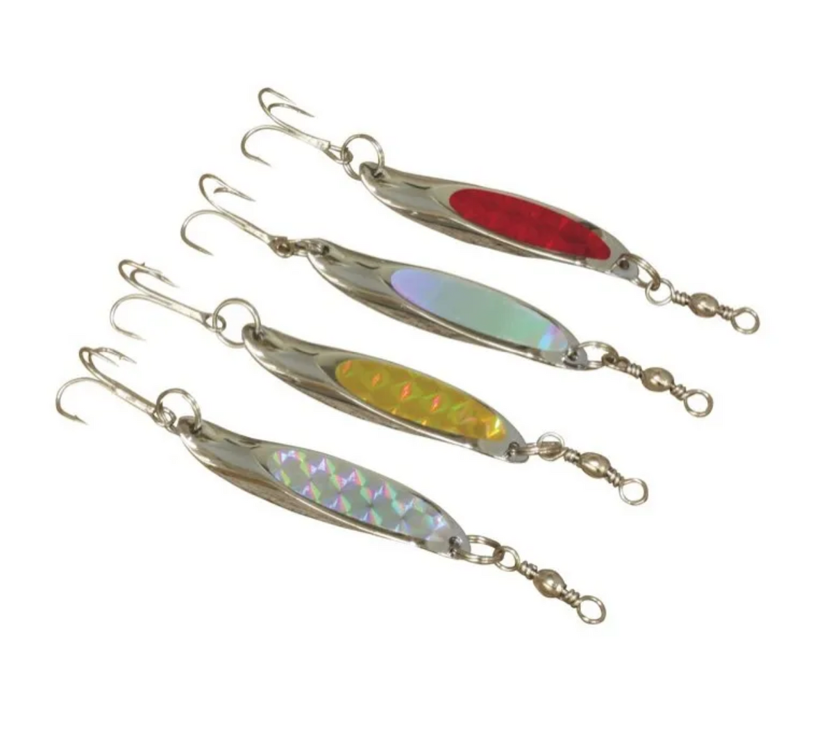 Fishing Wedge Lures 4 Pack. Classic Super Reliable Fishing Lure 21g