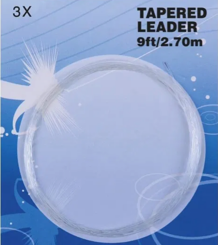 Tapered Fly Leader 3 x 6lb