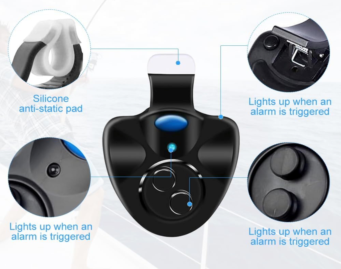 Bite Alarm. Super Simple, Clip On, Light & Easy to Use. Ideal for the Active Travel Angler