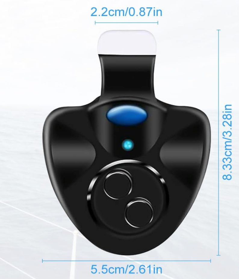 Bite Alarm. Super Simple, Clip On, Light & Easy to Use. Ideal for the Active Travel Angler