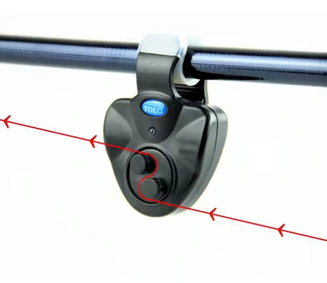 Bite Alarm. Super Simple, Clip On, Light & Easy to Use. Ideal for the Active Travel Angler