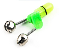 Bite Indicator. Glow in the Dark. Bell and Light Fish Bite Indicator