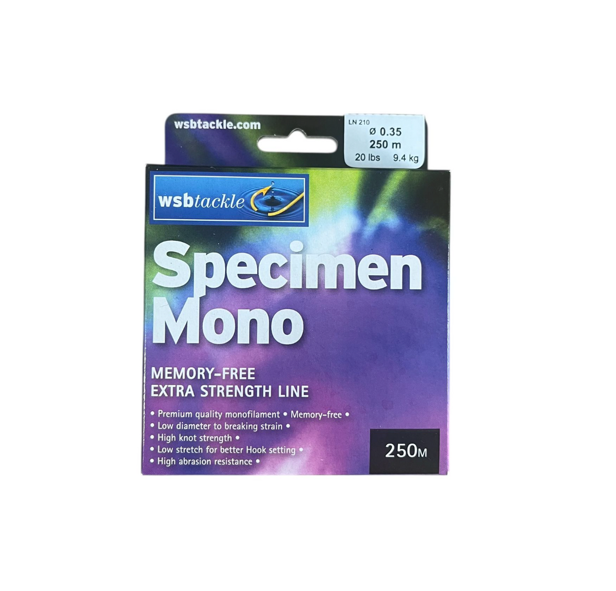 20lb Premium Mono Line. 250m Spool. Premium Co-polymer Nylon Line