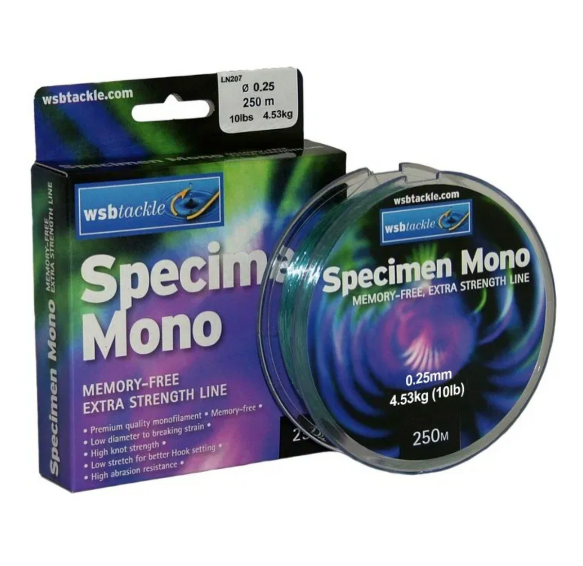 10lb Premium Mono Fishing Line. 250m. Premium Co-polymer Nylon Line