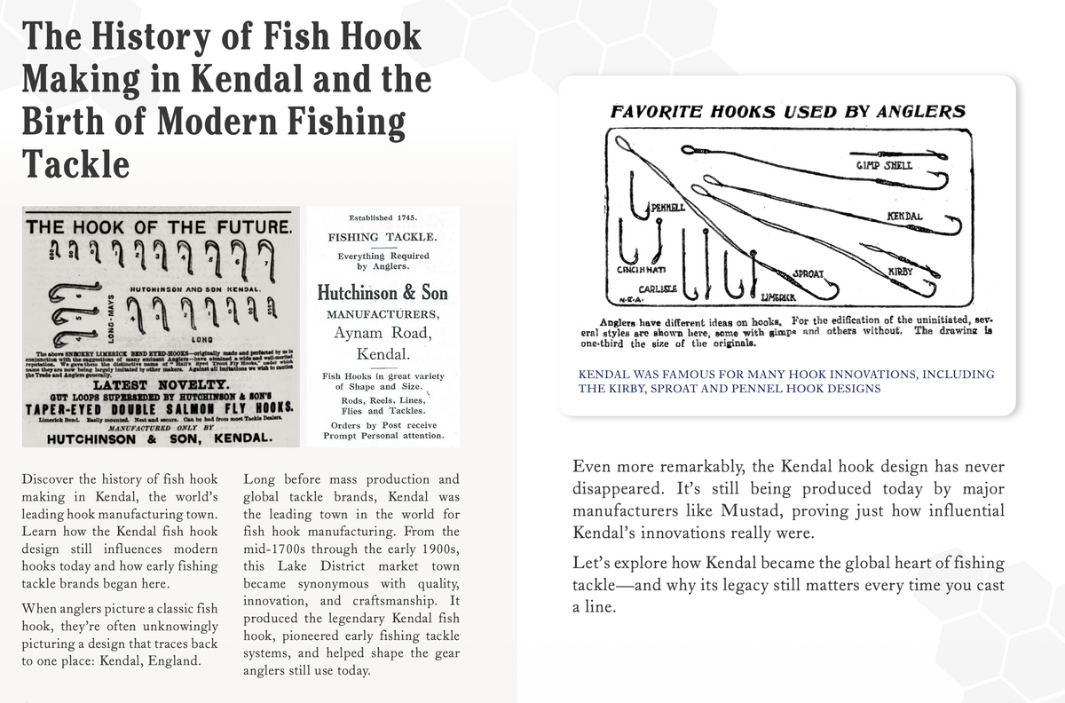 The History of Fish Hook Making in Kendal Book