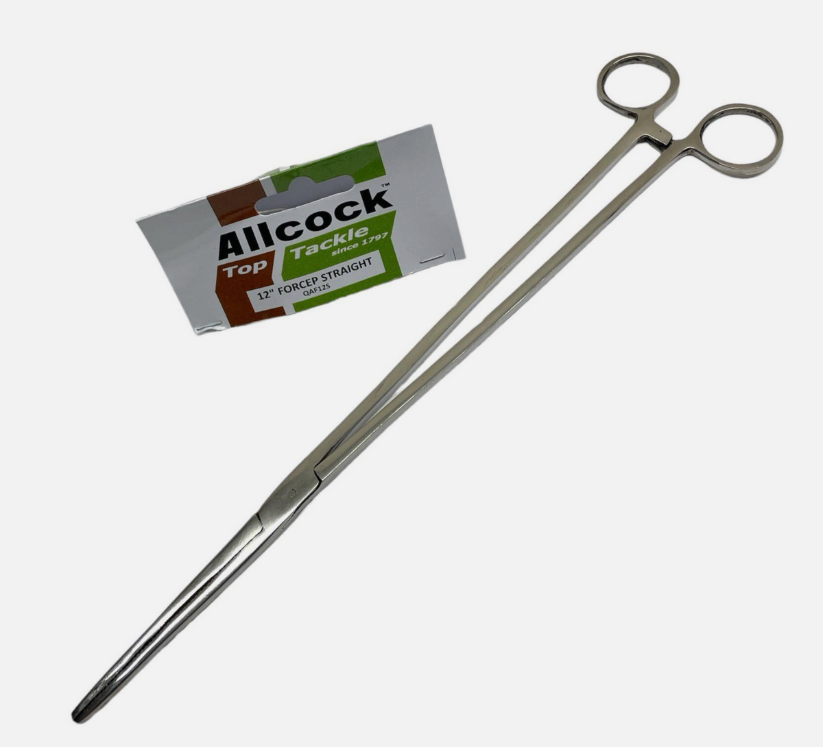 Allcock 12 Inch Straight Fish Unhooking Forceps