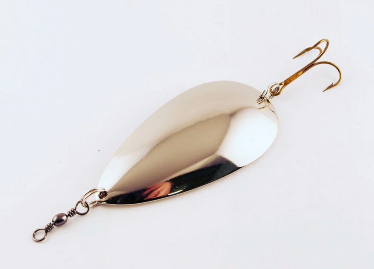 Allcock 3 Inch Nickel Spoon Extra Heavy 36g. Classic Pike Lure