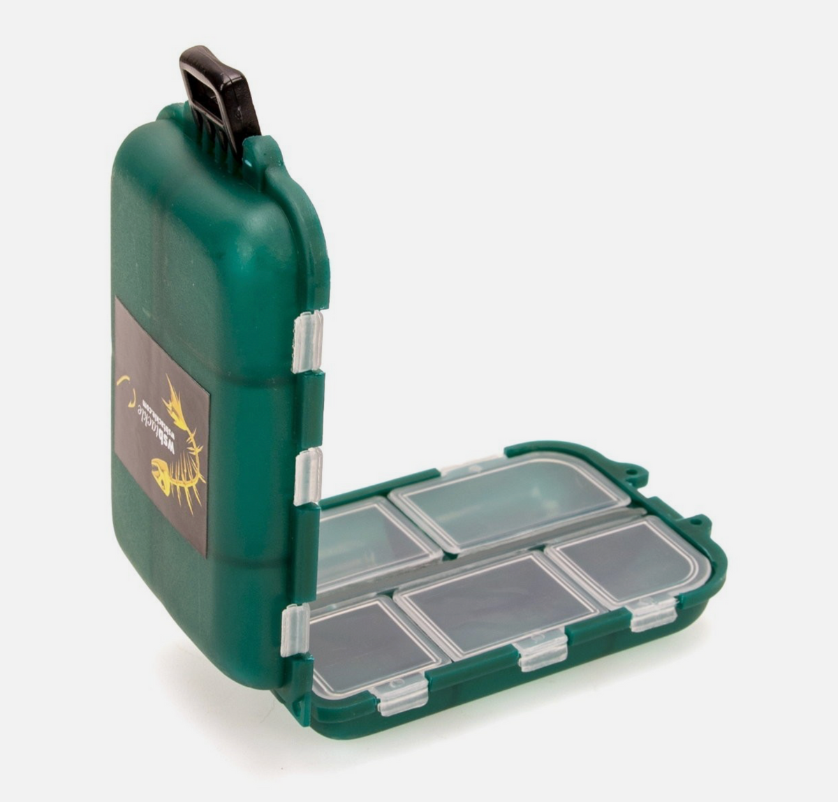 Small Double-Sided Travel Tackle Box 6.5 x 10 x 3cm