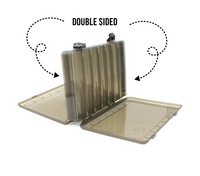 Double-Sided Lure Tackle Box. Box Size: 27 x 18 x 5cm Perfect for Lures