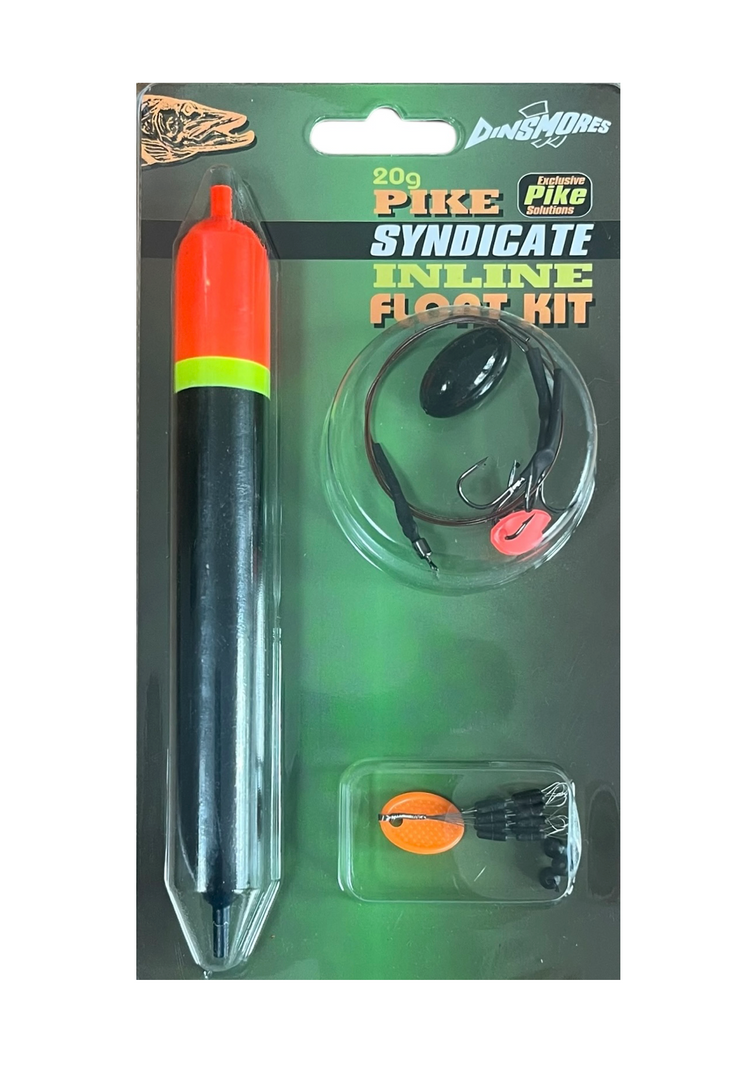 Pike Float Trace, Weight, Float Stops Travel Fishing Set