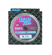 6lb Fluorocarbon. Triple Fish 6lb 2.7Kg 100% Fluorocarbon. 180m&nbsp;(200 yards, so great value). Invisible under water