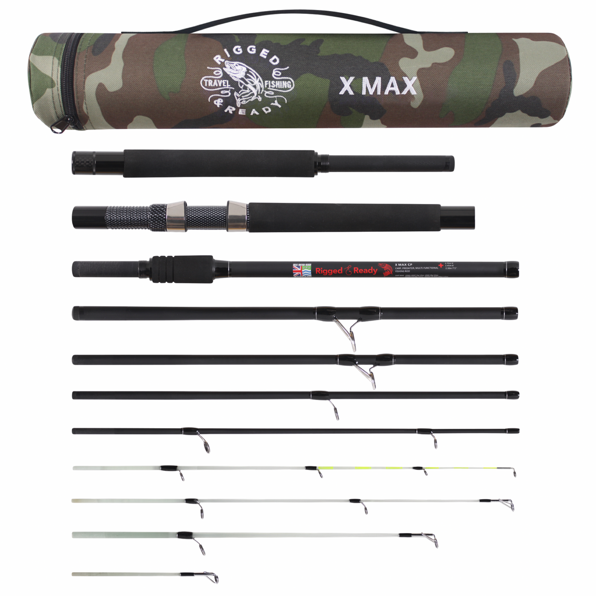 X Max Fishing Rod. Multi-Function Powerful Predator & Carp, Spin, Feeder, Float Rod, General Fishing Rod