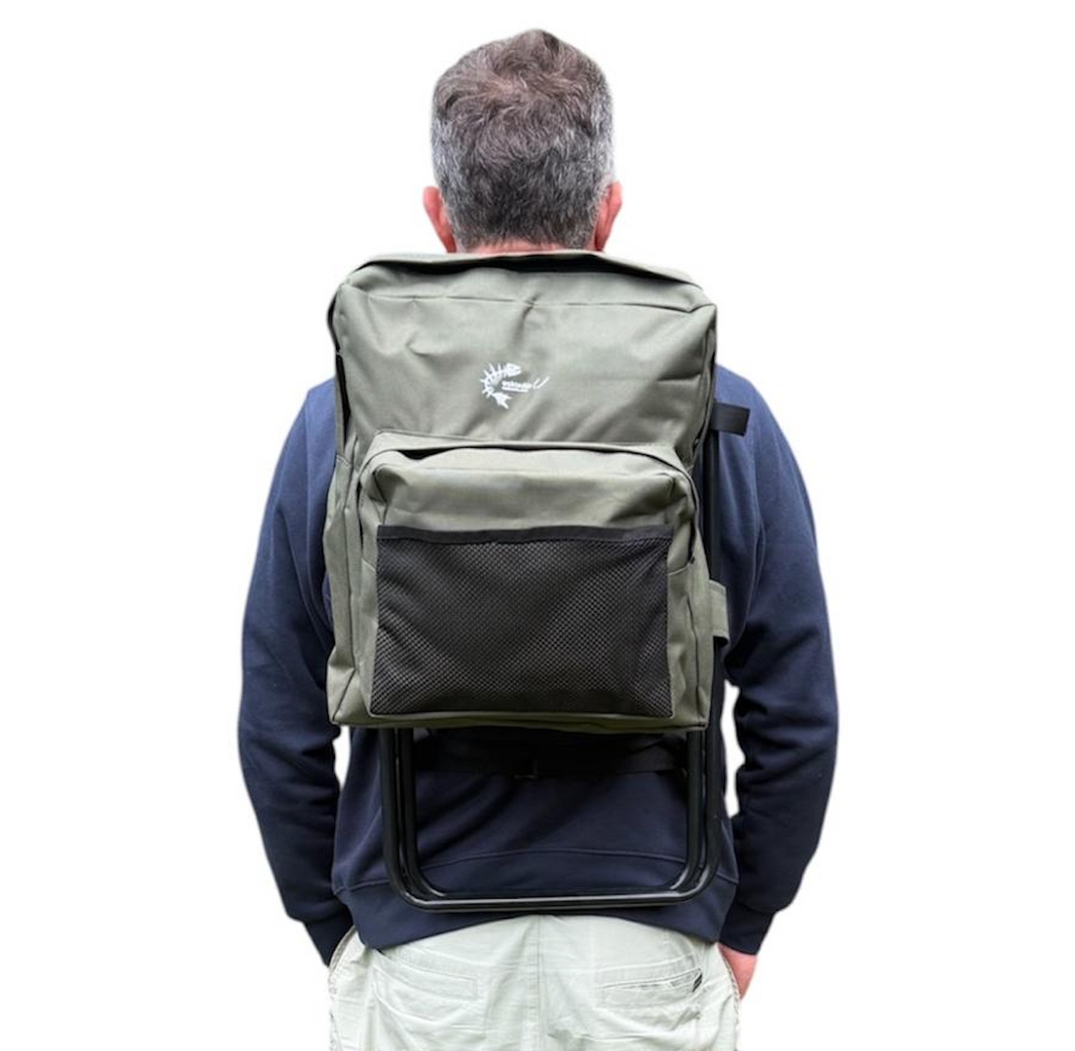 The “Ruck-Stool” Fishing Rucksack with Built-In Seat
