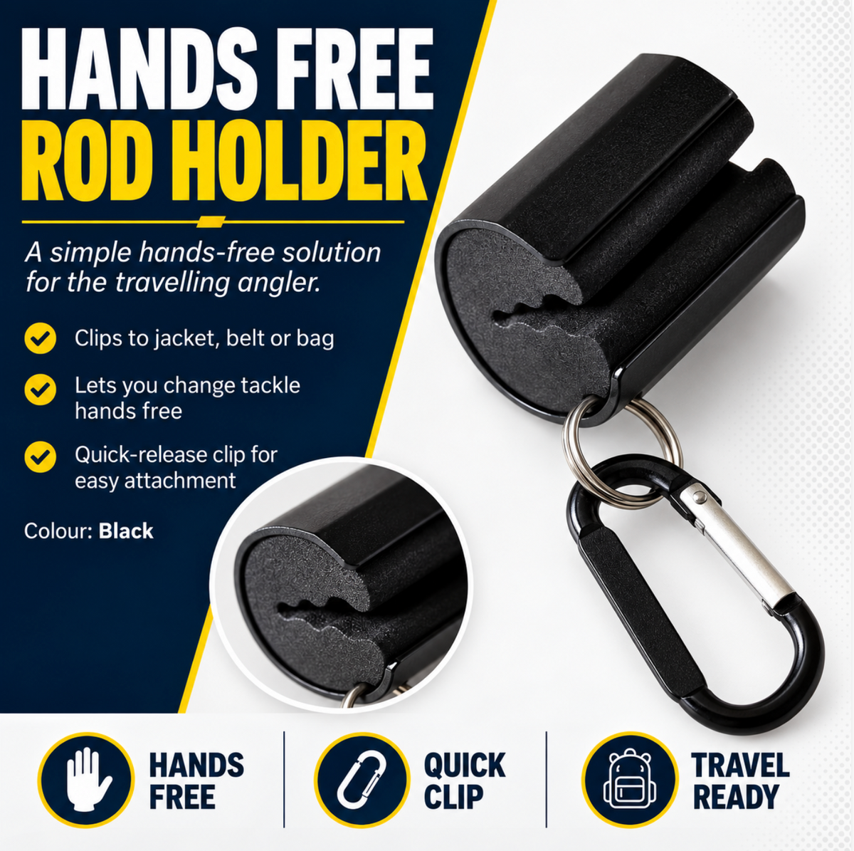 Fishing Rod Holder Clip